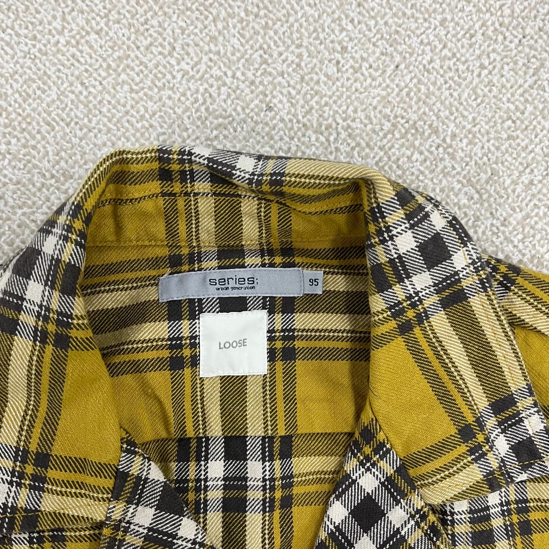 95 시리즈 체크 셔츠 남방 자켓 0126M 상품이미지2