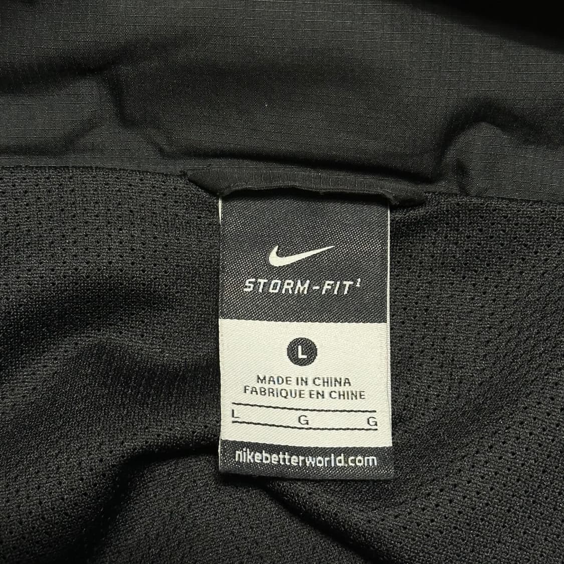 L 나이키 바르셀로나 블랙 스톰핏 바람막이 상품이미지4