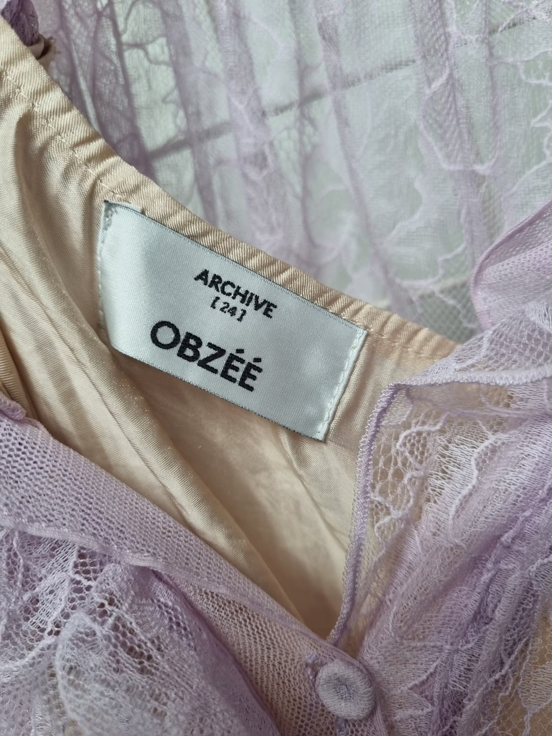 OBZEE 오브제 레이스 원피스 상품이미지7