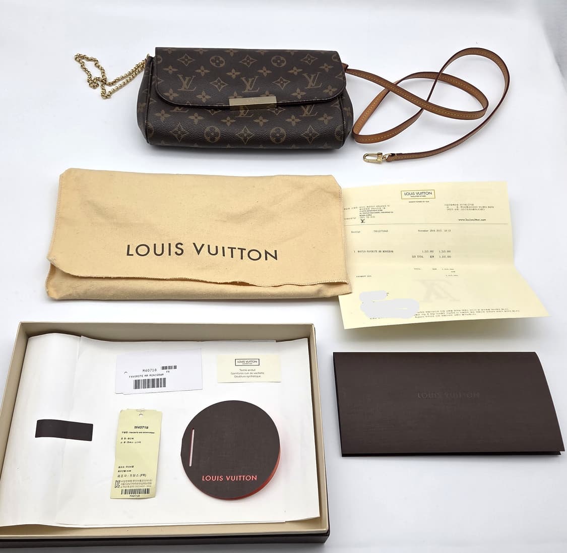 루이비통 모노그램 페이보릿MM M40718 상품이미지5