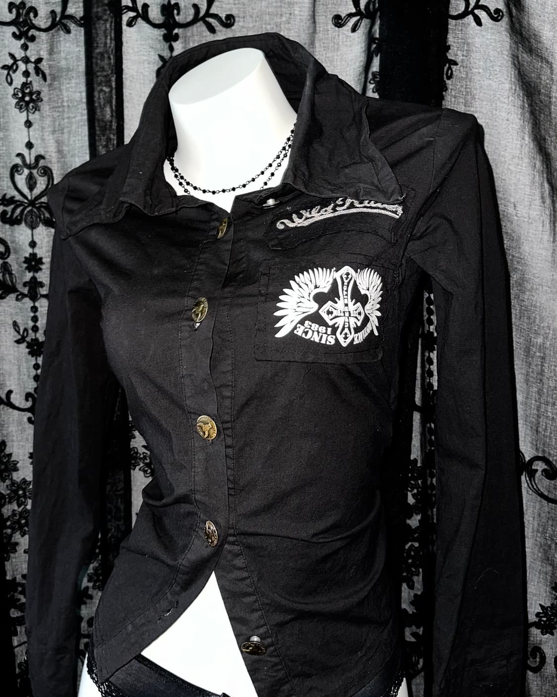 Punk Backless Top 상품이미지4