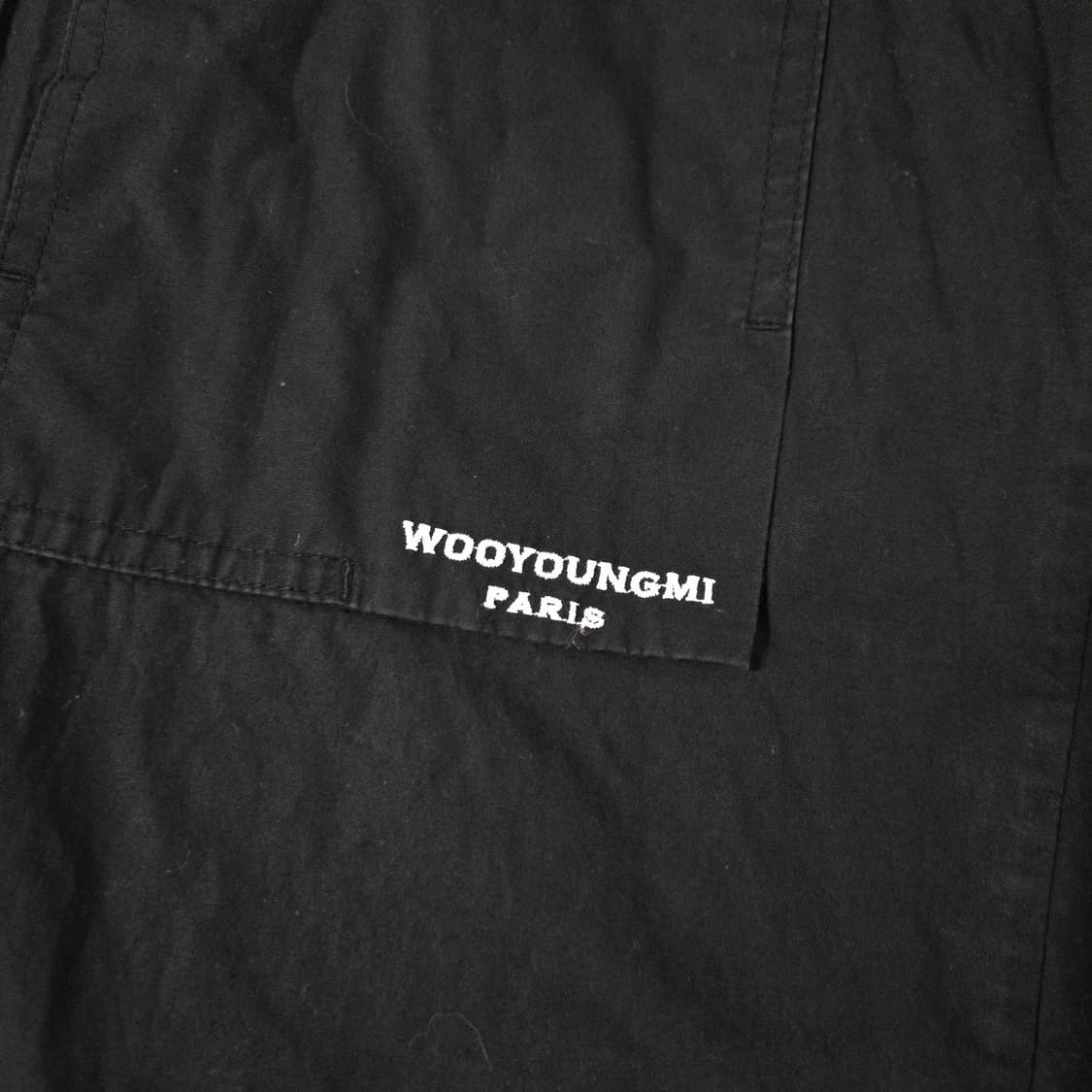 우영미 여성 백 레더 로고 셔츠 38 (남성95) 상품이미지5