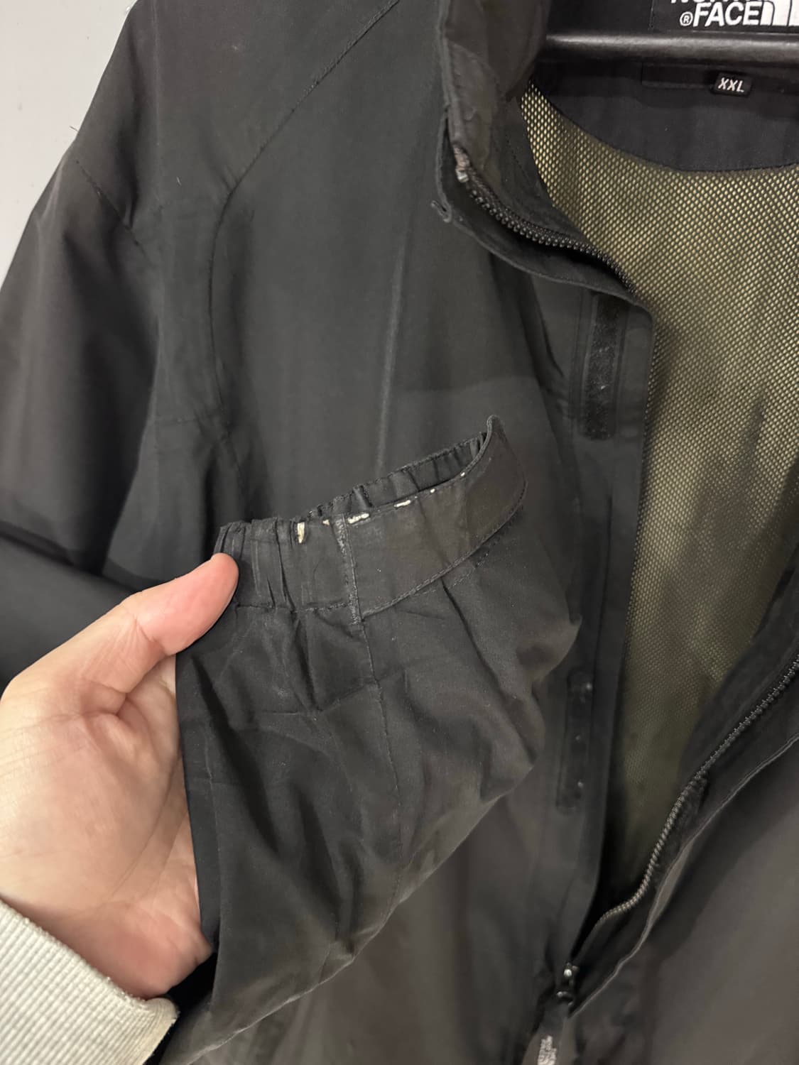 노스페이스 고어텍스 블랙 투웨이 바람막이  상품이미지8