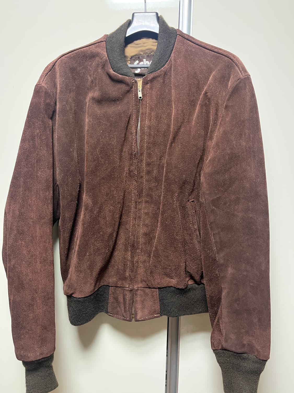 [44] 80s schott 스웨이드 블루종 상품이미지2