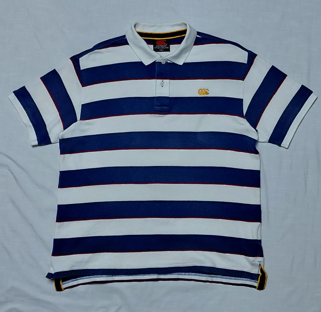 [XL] 칸터베리 오브 뉴질랜드 스트라이프 카라티 (정품) 상품이미지1