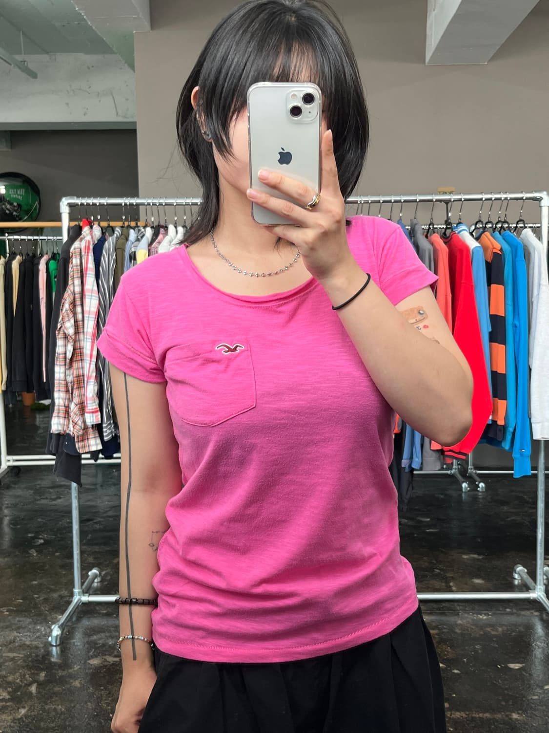 Hollister 포켓 반팔 티셔츠 상품이미지1