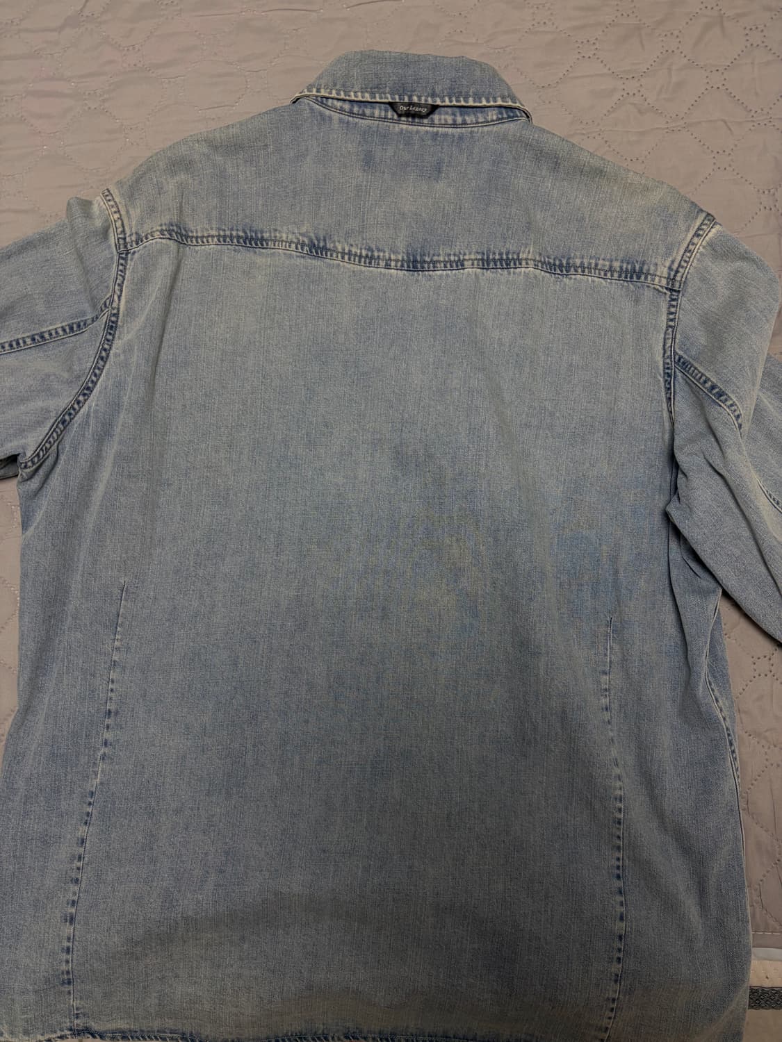 [50] 아워레가시 프론티어 셔츠 라이더 워시 데님 상품이미지3