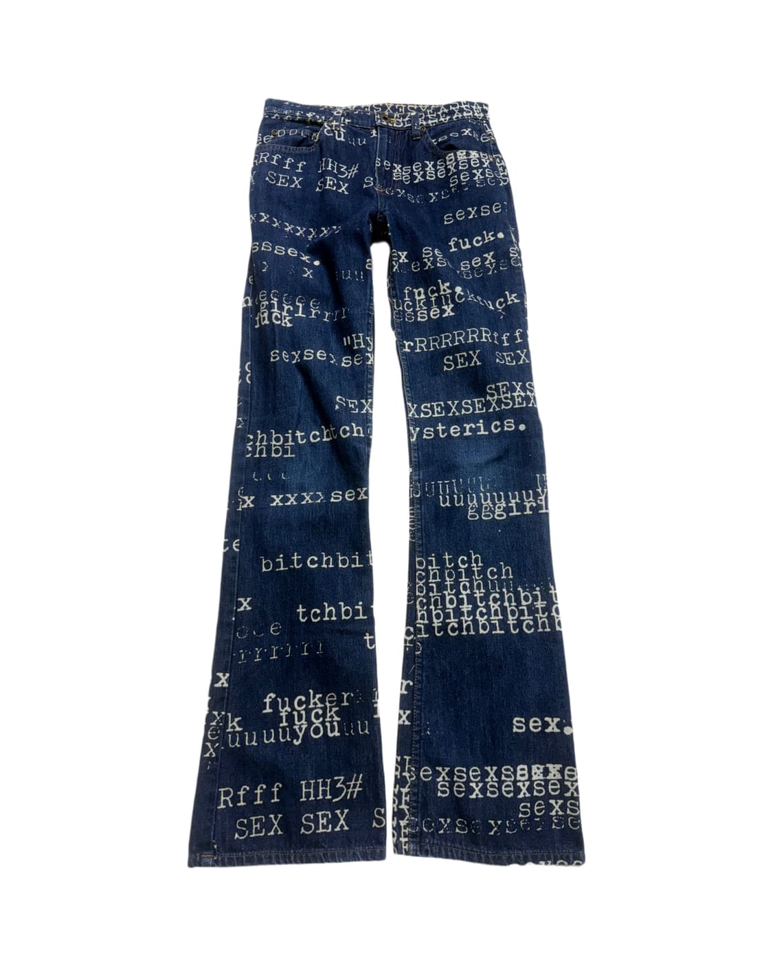 Hysteric Glamour Sex Lettering plarjeans 상품이미지1