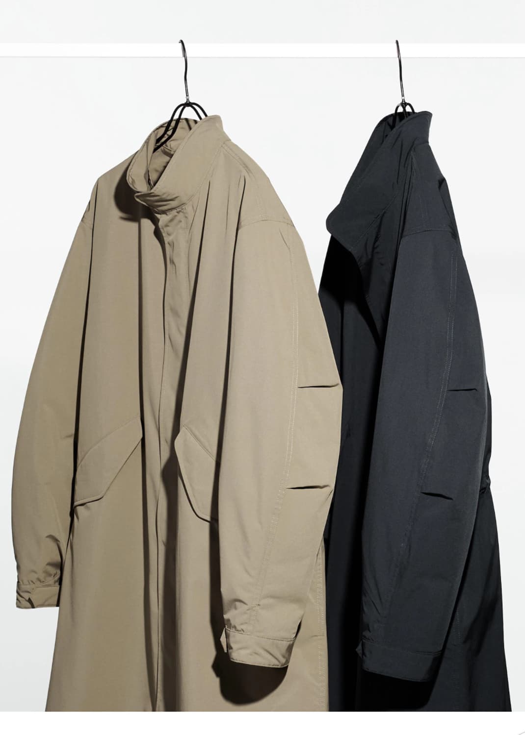 (M) 유니클로 윈드프루프 2WAY 코트 개파카 m65 상품이미지8