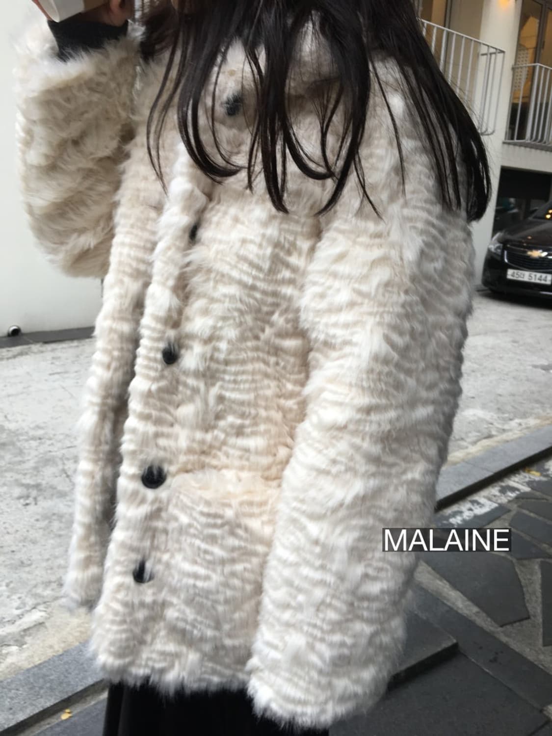 [SISTERMARKET] 하이넥 엠포트 퍼자켓 상품이미지2