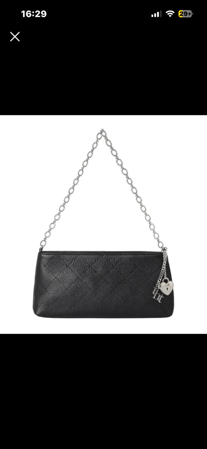 쓰리타임즈 비비 체인백 블랙 상품이미지1