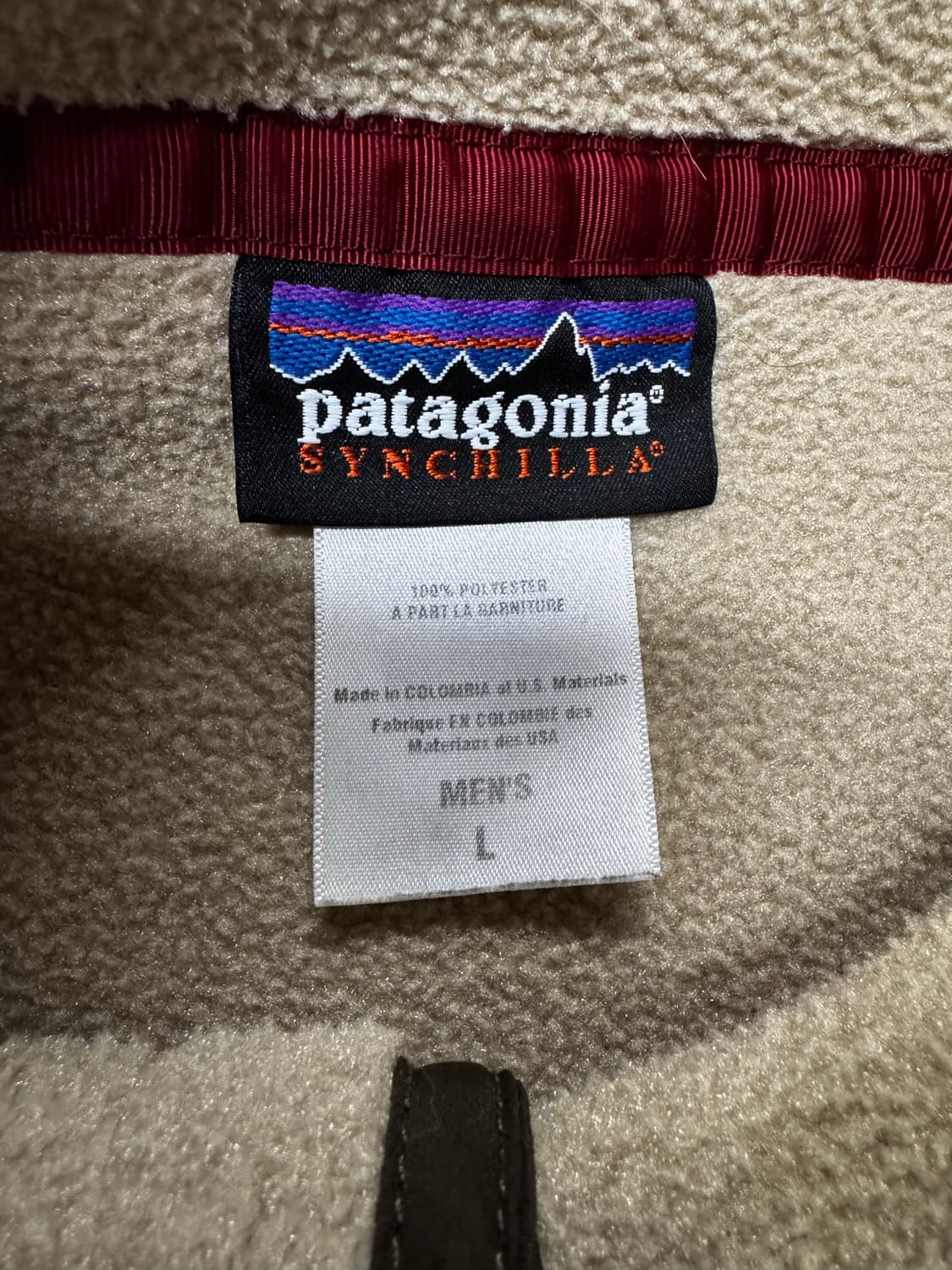 파타고니아 신칠라 베이지카키 L 상품이미지4