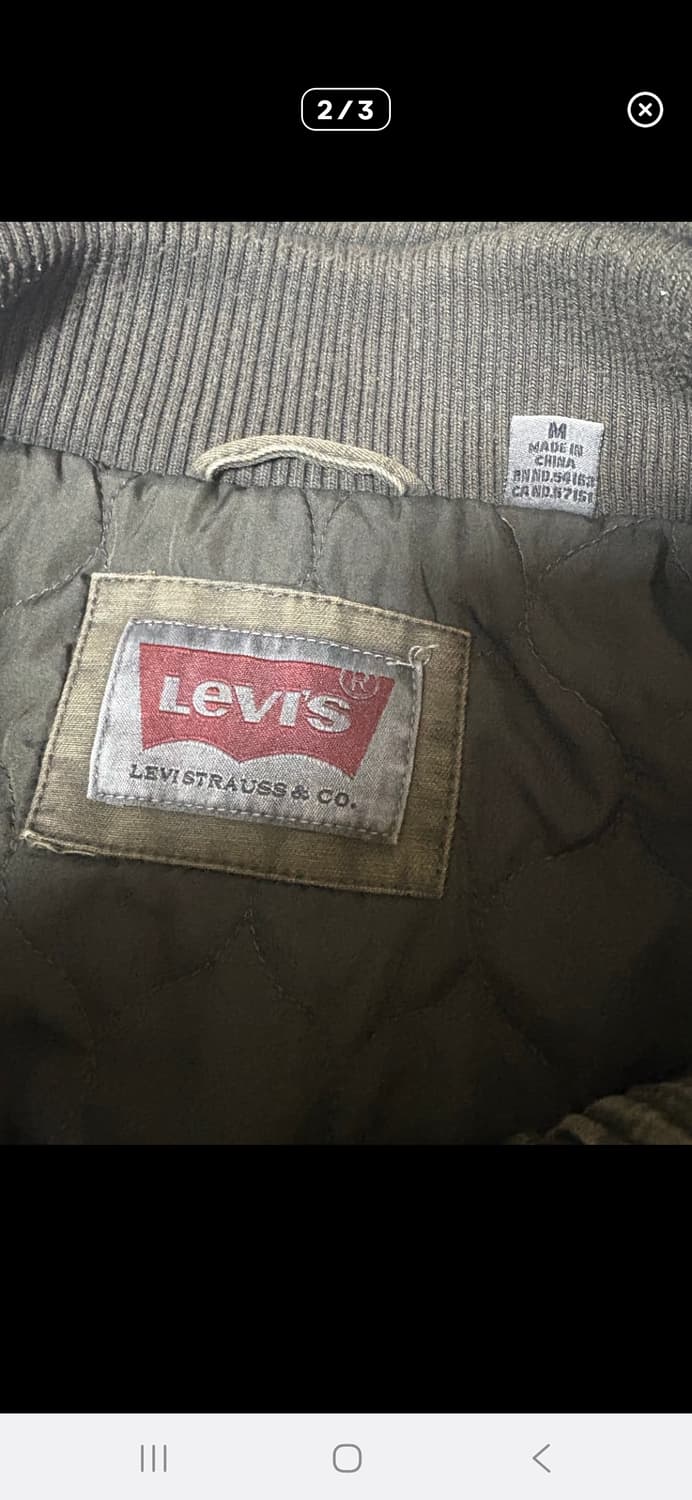 리바이스 데저트 트러커 자켓 M 상품이미지2