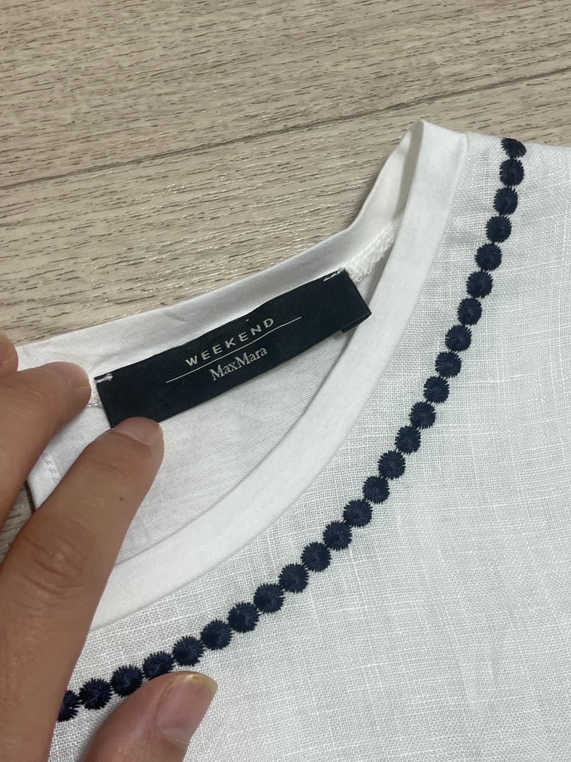 막스마라 자수 블라우스 상품이미지3