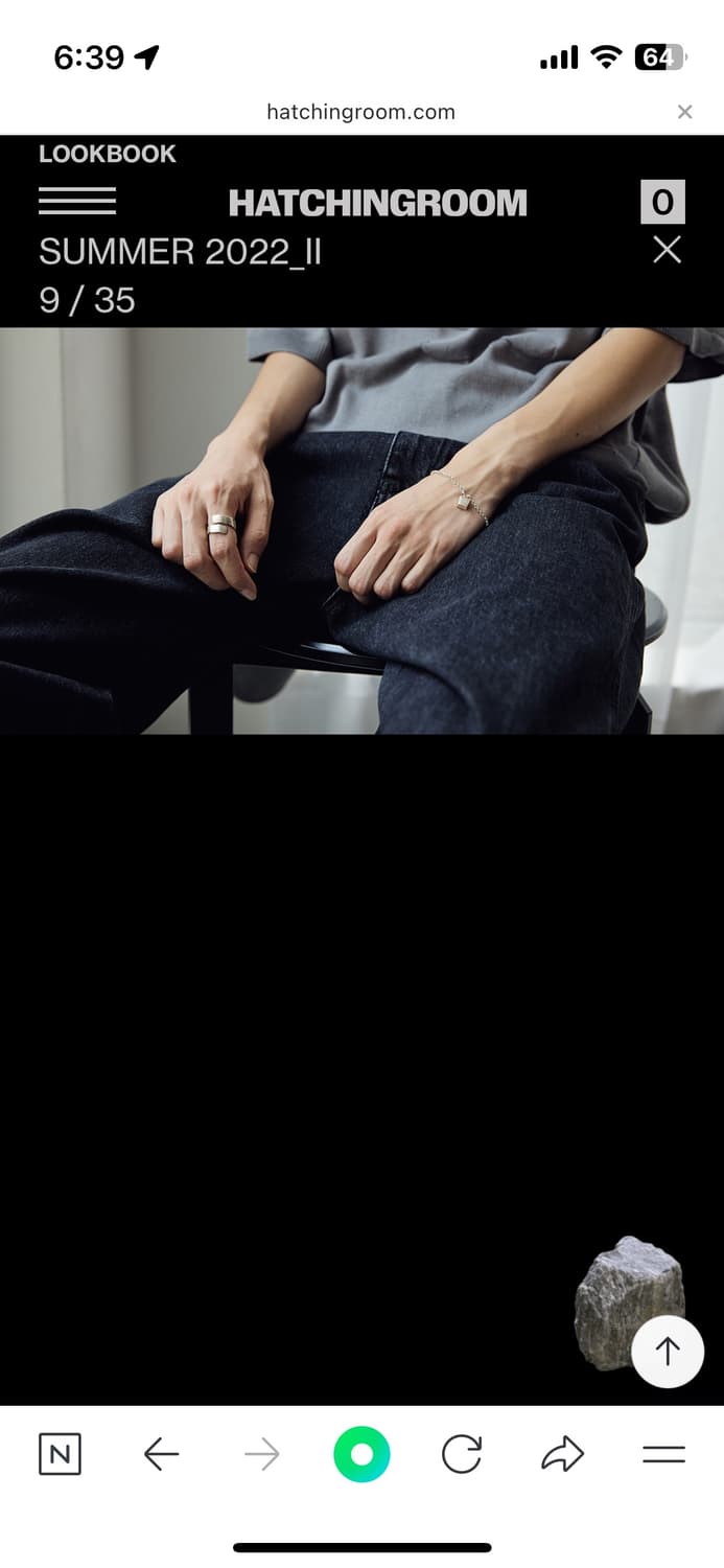 [헤칭룸] Curve Jeans (블랙워싱) _1사이즈 상품이미지3