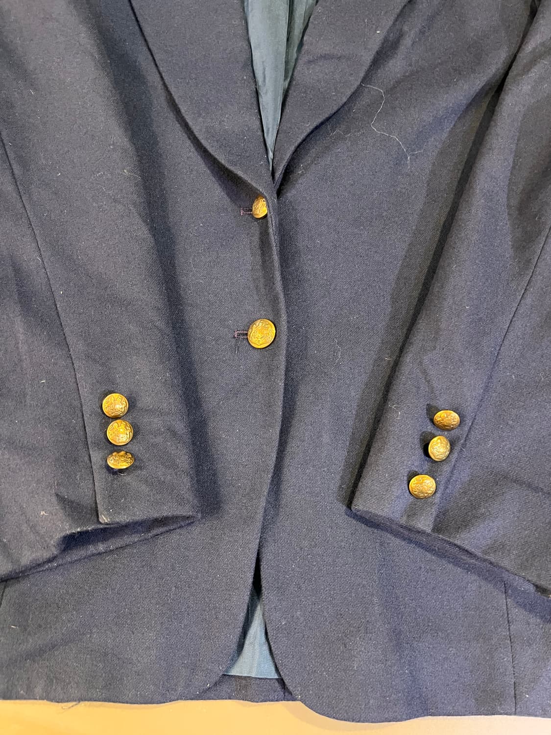 80-90년대 펜들턴 금장 울 블레이저 (미국제) 상품이미지4