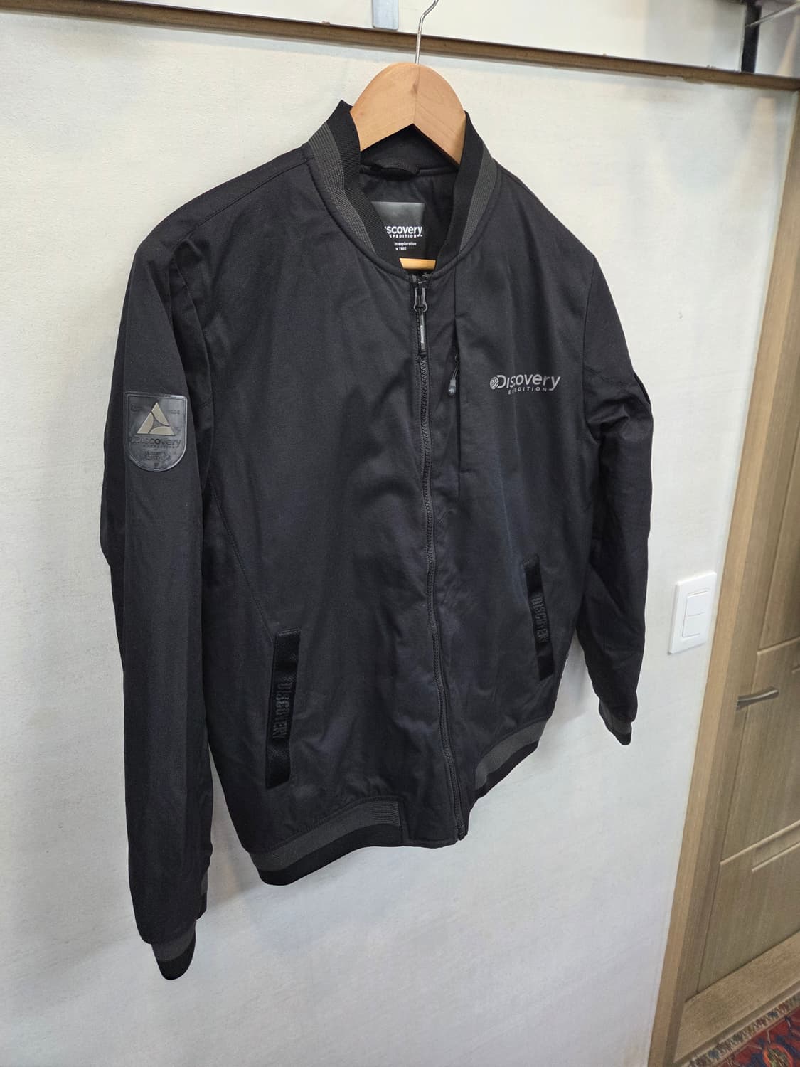 디스커버리 안감퀄팅 봄버 항공자켓 m 상품이미지7