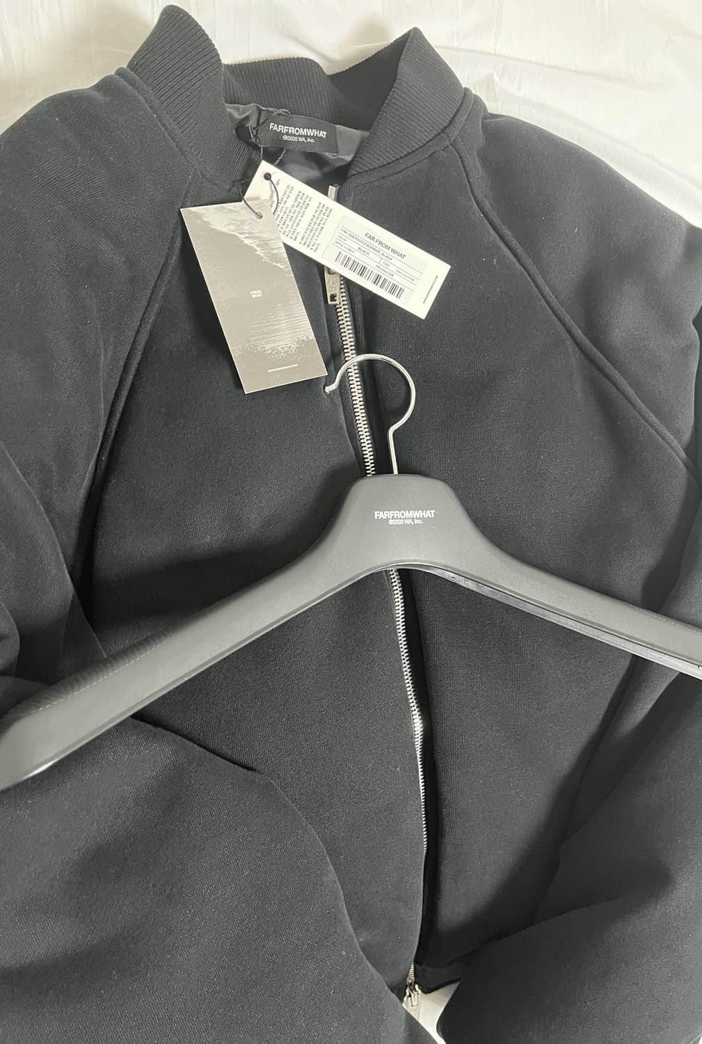 파아카이브 오버사이즈 봄버 블랙 1사이즈 상품이미지2