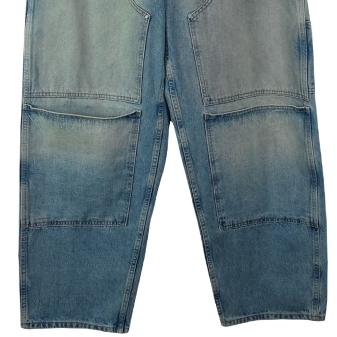 [자라] 벌룬핏 더블니 와이드 카펜터 데님 팬츠 M19546 상품이미지5