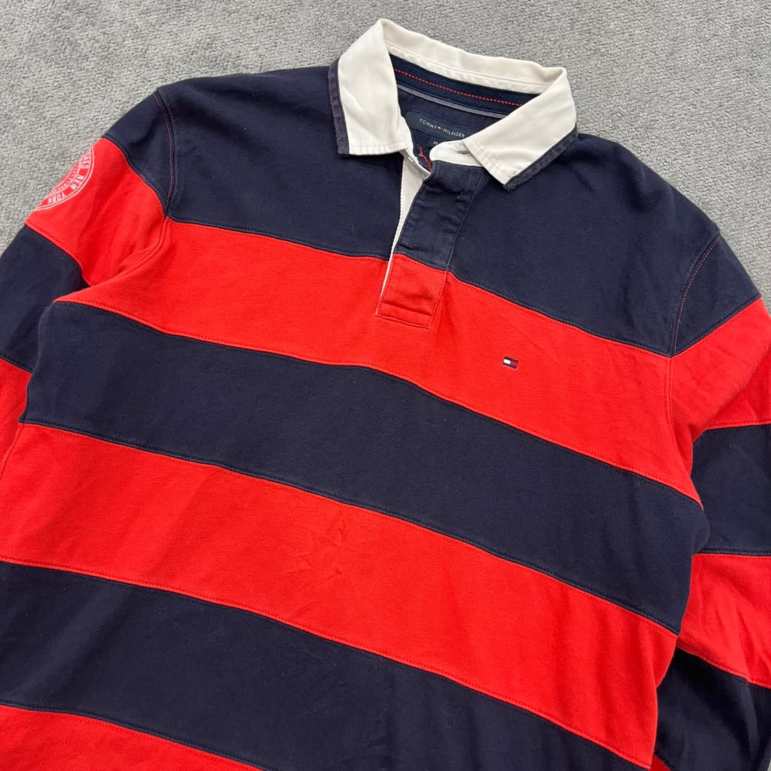 M 타미힐피거 스트라이프 럭비티 상품이미지2