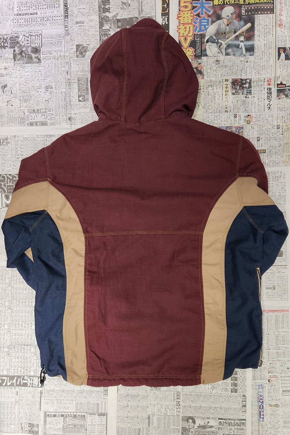 KENSHO ABE 리버시블 아노락 XL 상품이미지9