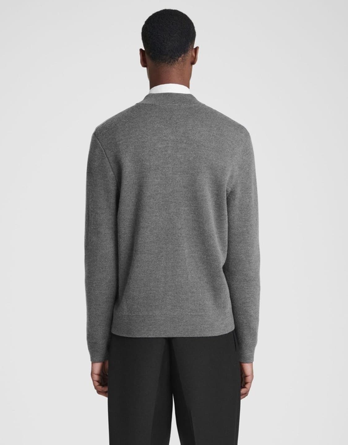 COS 남성 니트 울버머 가디건 자켓 (그레이, M/민트급) 상품이미지3