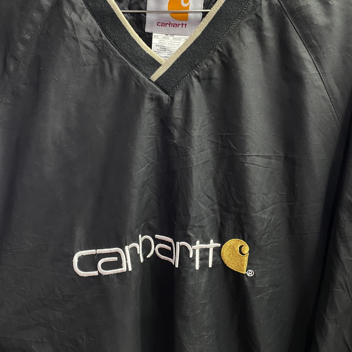 칼하트 올드스쿨 빅로고 블랙 웜업 B3617 상품이미지3