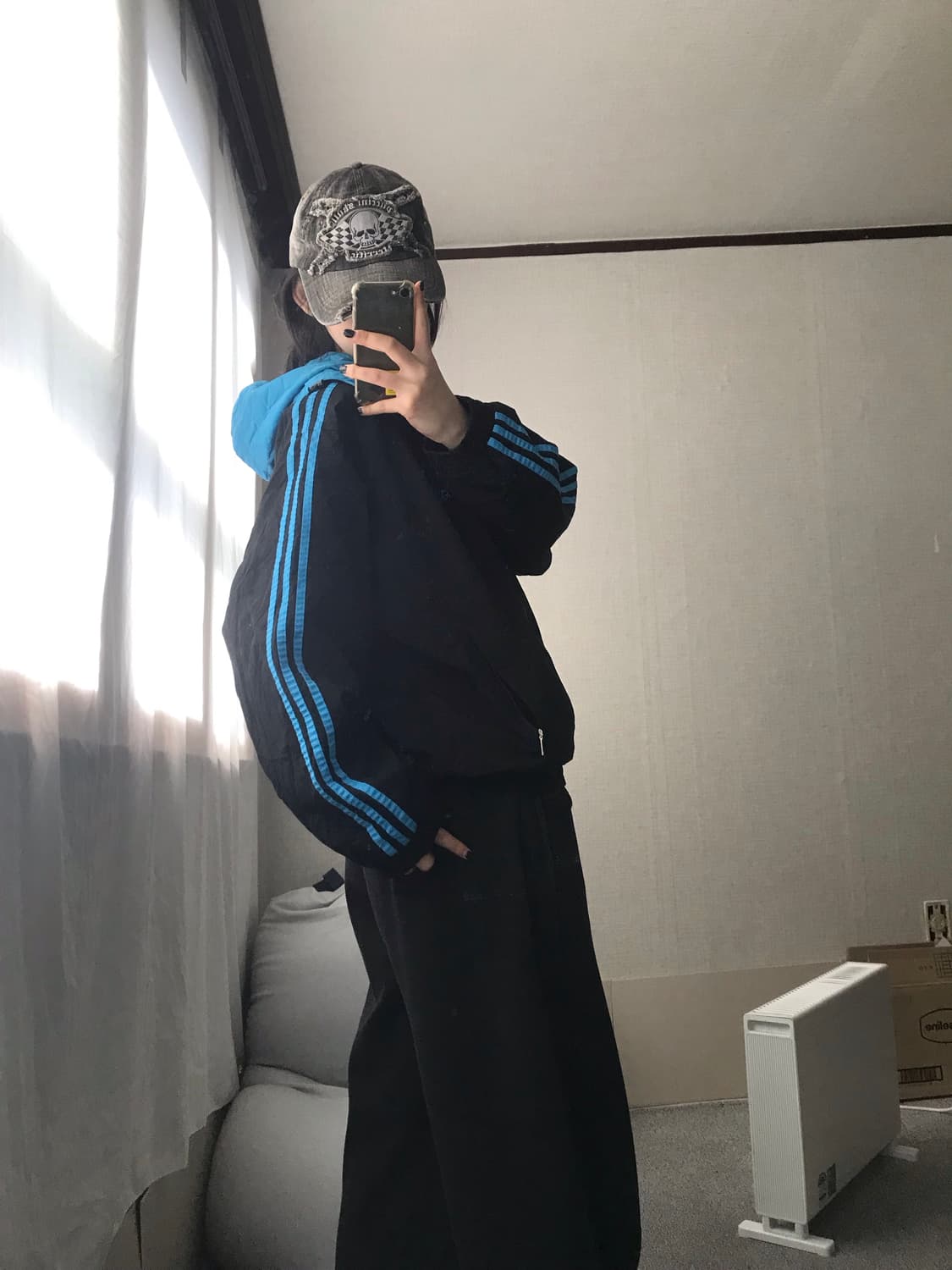 아디다스 90s 누빔 패딩 상품이미지3