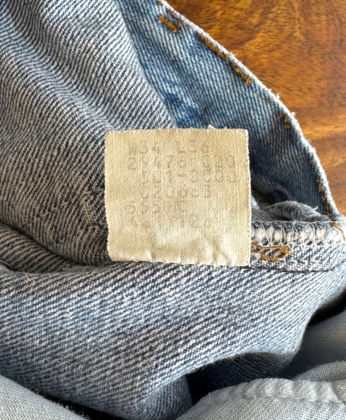 80s 리바이스 made in usa 발렌시아 34x32 [455] 상품이미지6