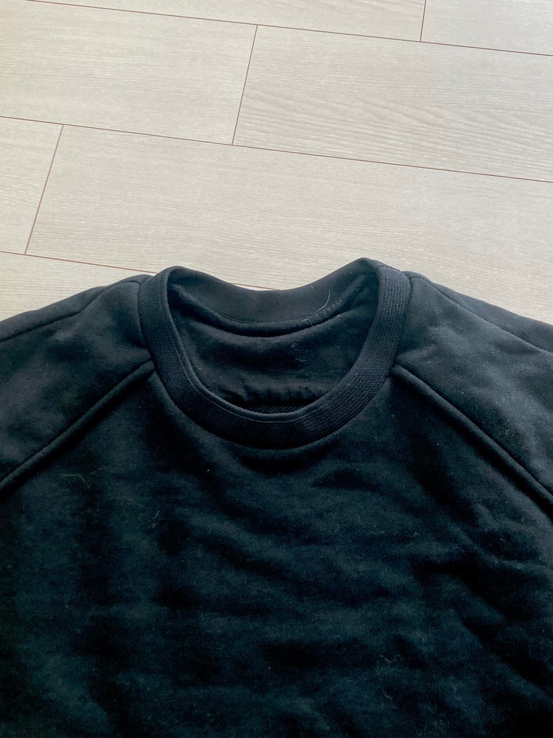 juun.j 준지 블랙 사이드 지퍼 맨투맨  상품이미지3