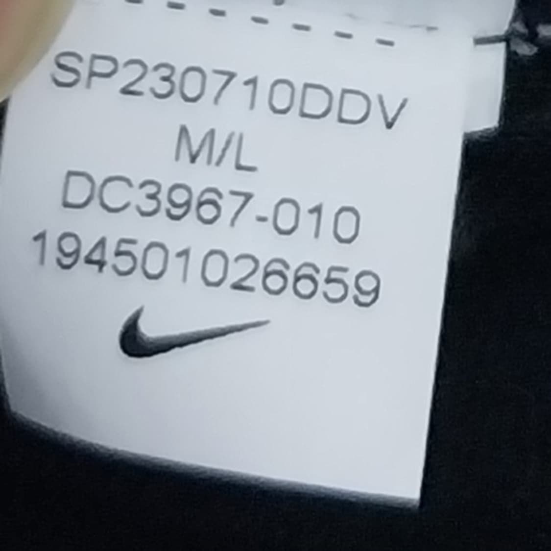 나이키 블랙 버킷햇 M-L 상품이미지5