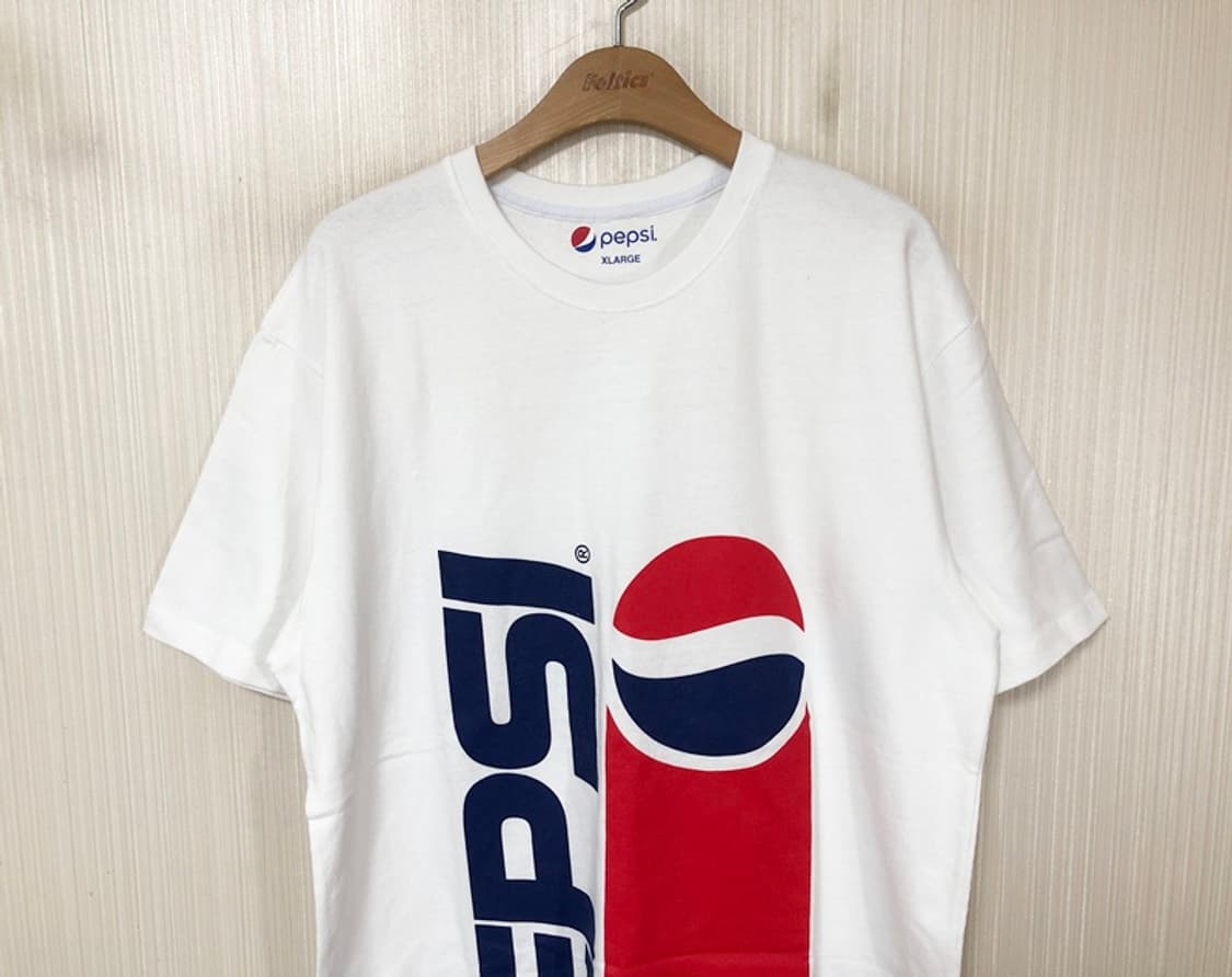 펩시(PEPSI)콜라 빅로고 헤비코튼티셔츠 XL(해외) 상품이미지2