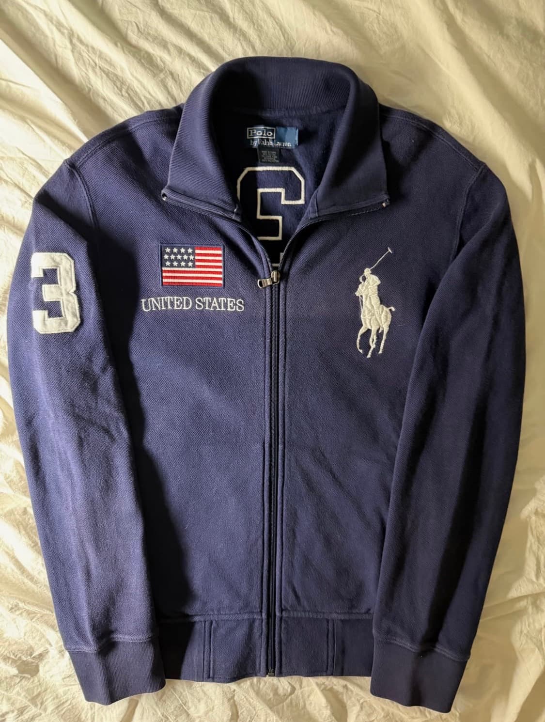 폴로 빅포니 성조기 집업 상품이미지2