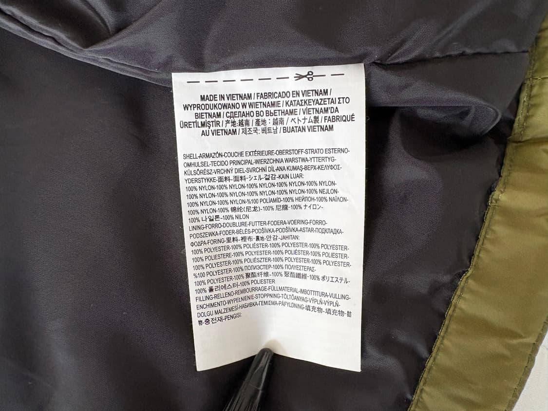 Vans 드릴 초어 코트 퀼팅 (깔깔이) 자켓 M 상품이미지7