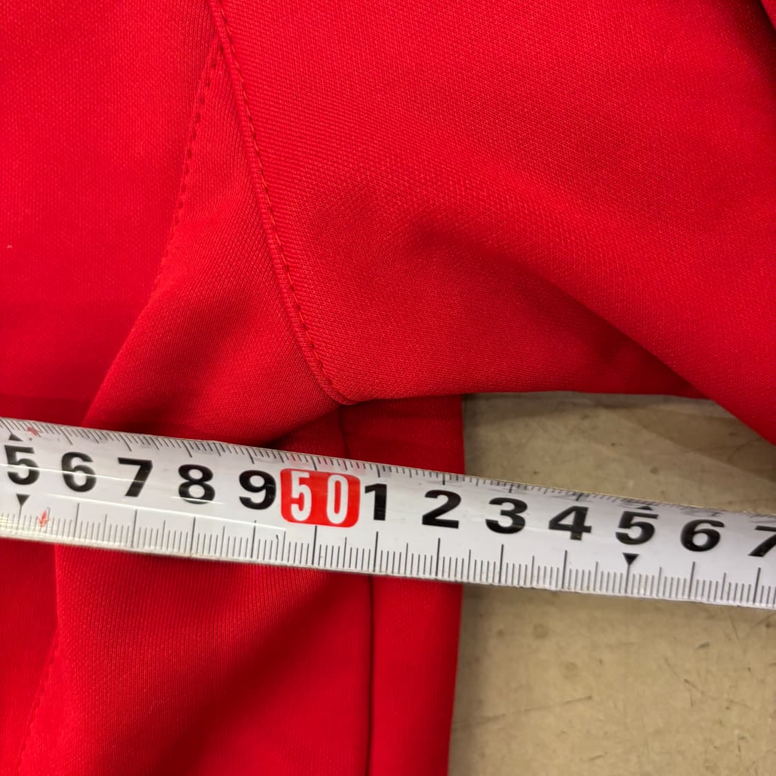 아디다스 스몰로고 레드 삼선 져지 상품이미지5