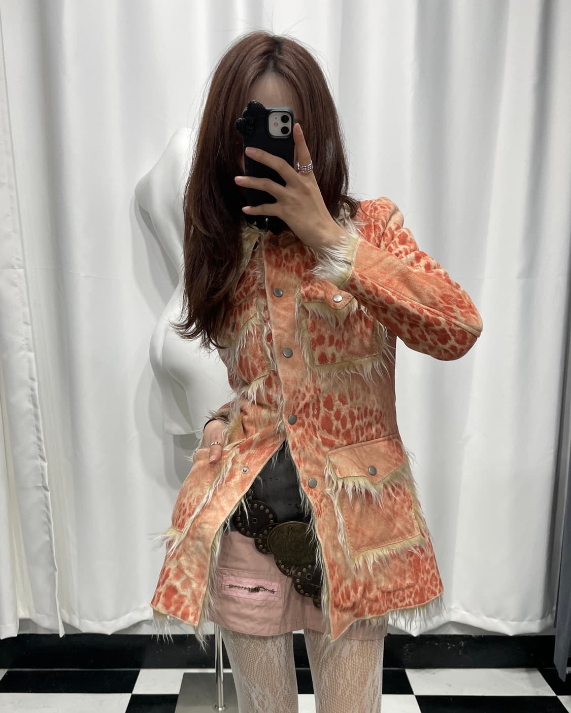 🎸오렌지 퍼 자켓🎸 상품이미지4