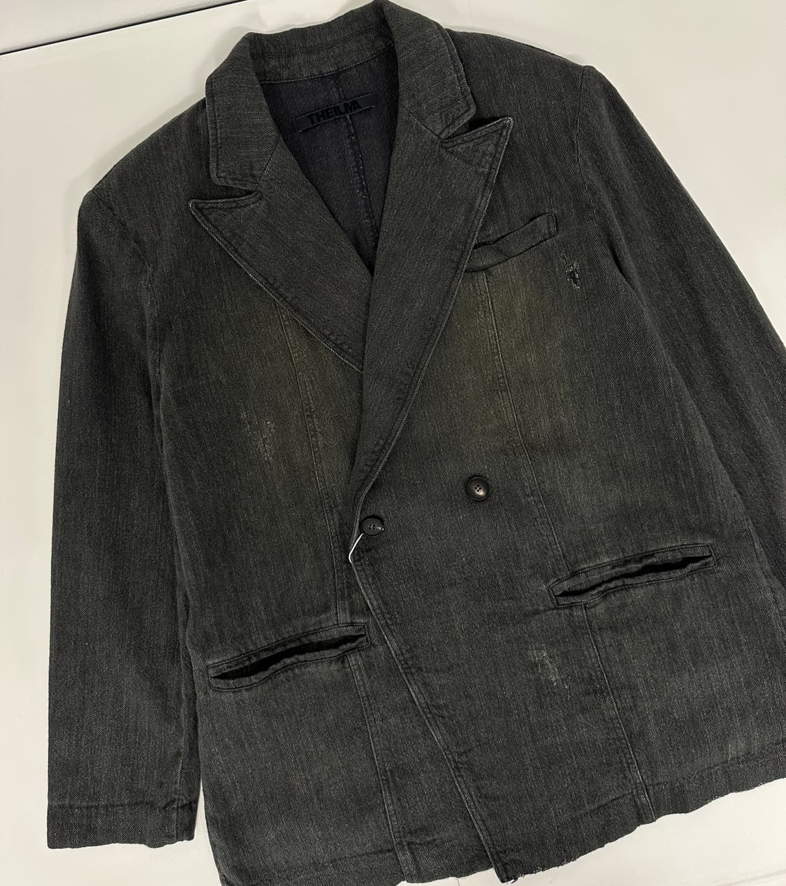 더일마 빈티지 린넨 자켓 (os) 상품이미지3