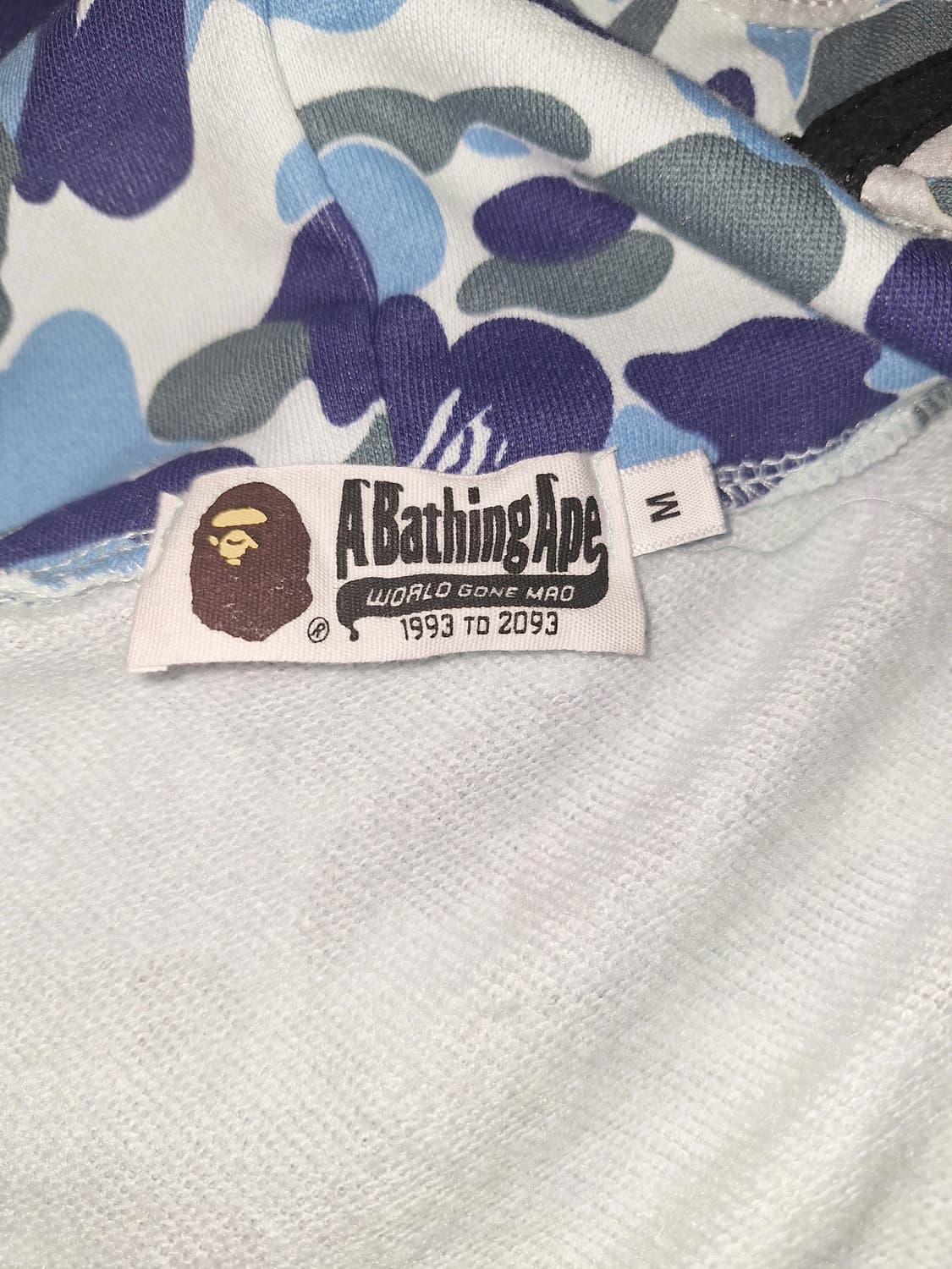 베이프 ABC 카모 샤크 후드 상품이미지4