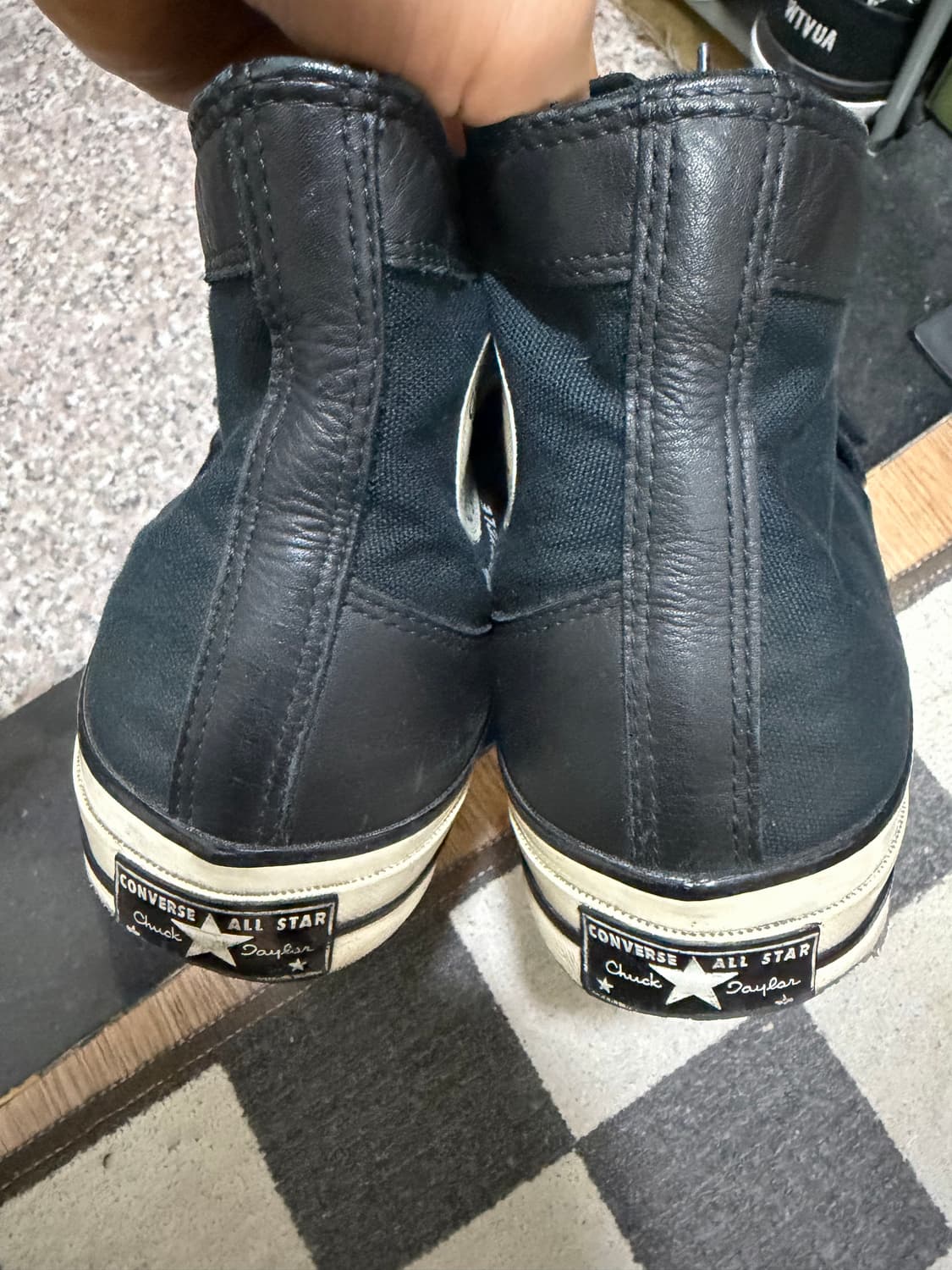 네이버후드 컨버스 레더 하이 285 상품이미지3