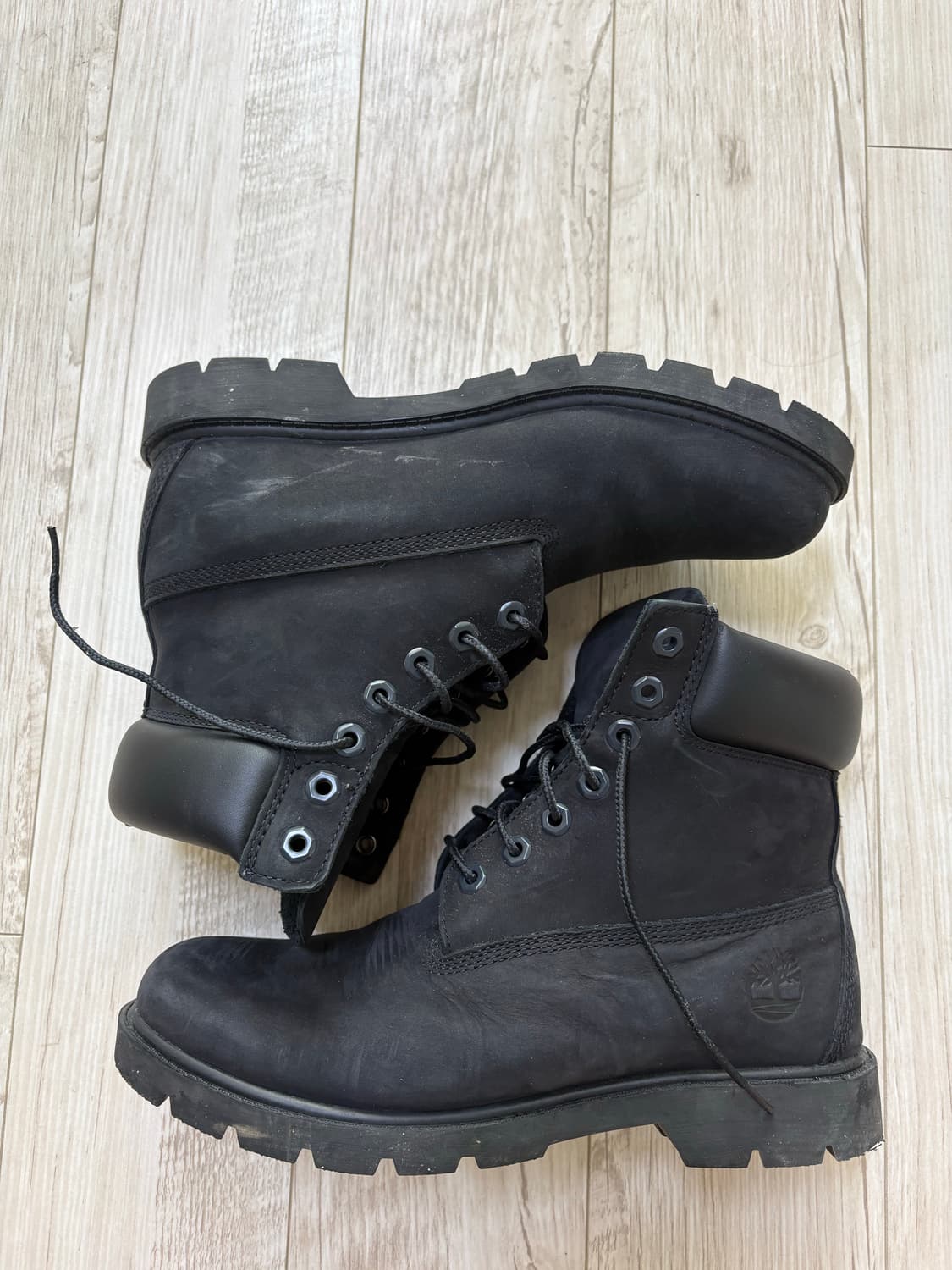 팀버랜드 6인치 워커 부츠 블랙 260 상품이미지2