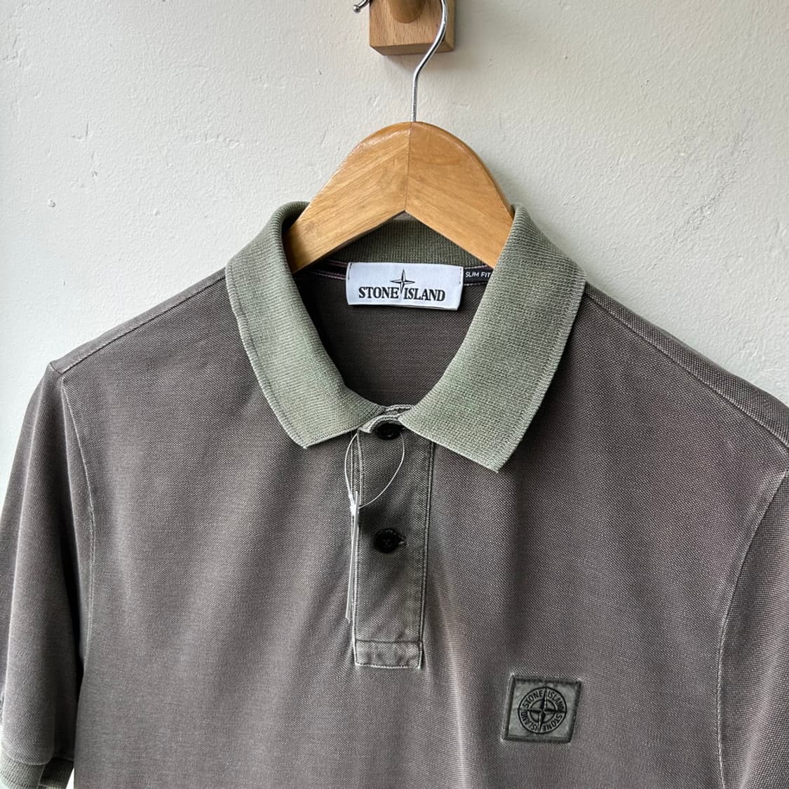 16464 - 스톤 아일랜드 반팔 카라티 상품이미지3