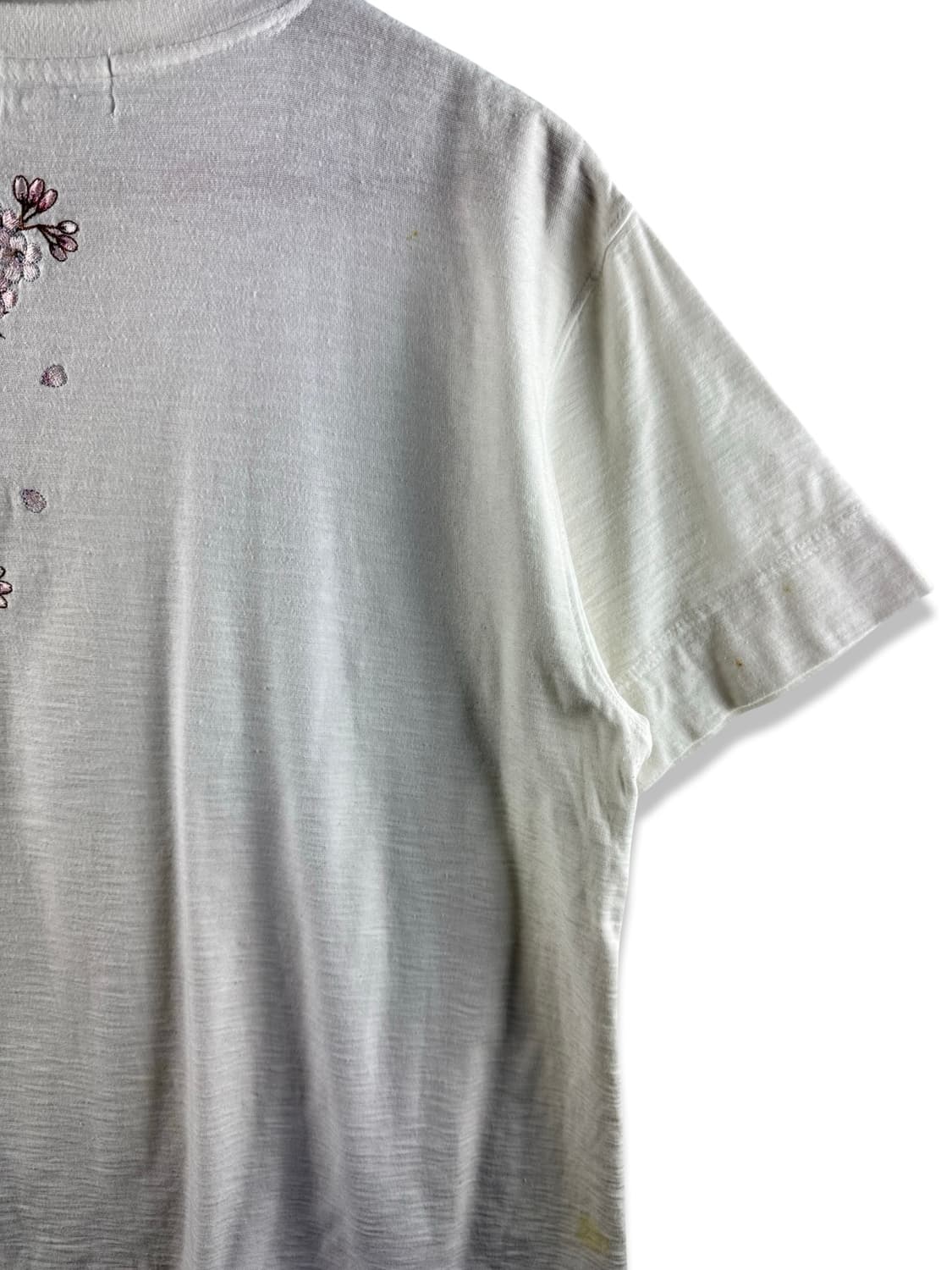 카라쿠리타마시 사쿠라 오리엔탈 자수티셔츠2671 상품이미지4