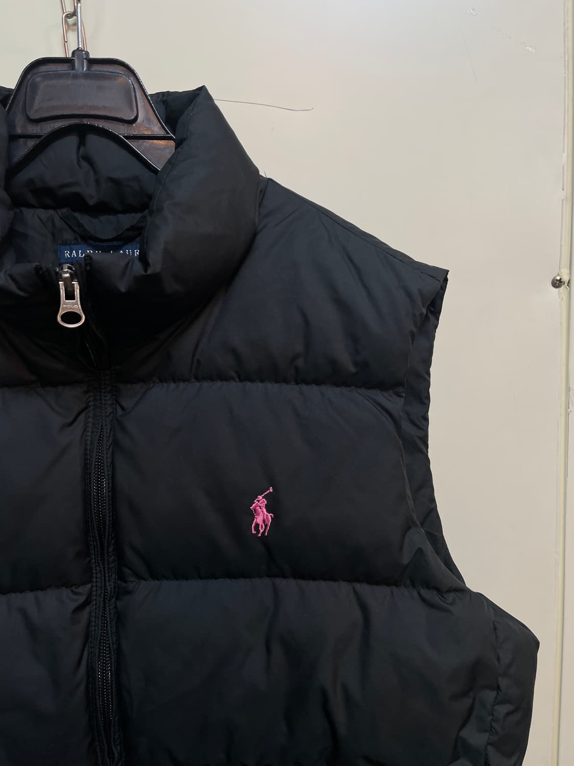 폴로 랄프로렌 핑크로고 패딩 조끼 상품이미지2