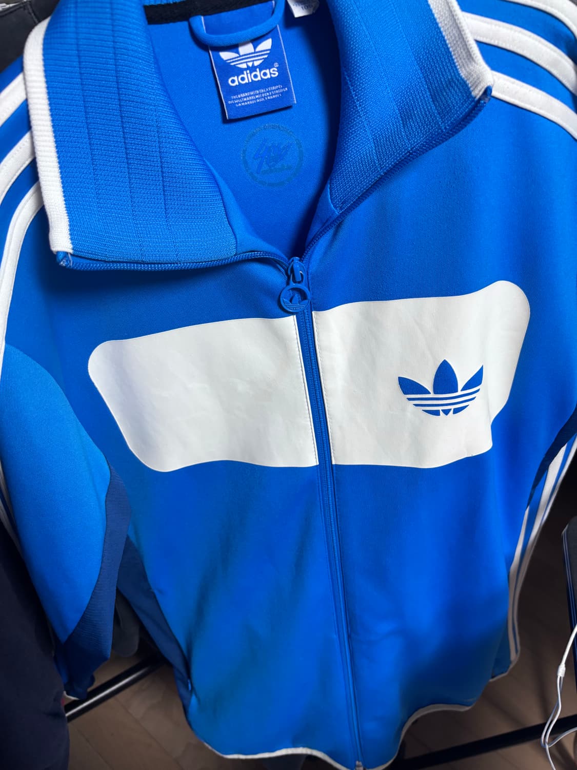 아디다스 블루 트랙탑 저지 상품이미지1