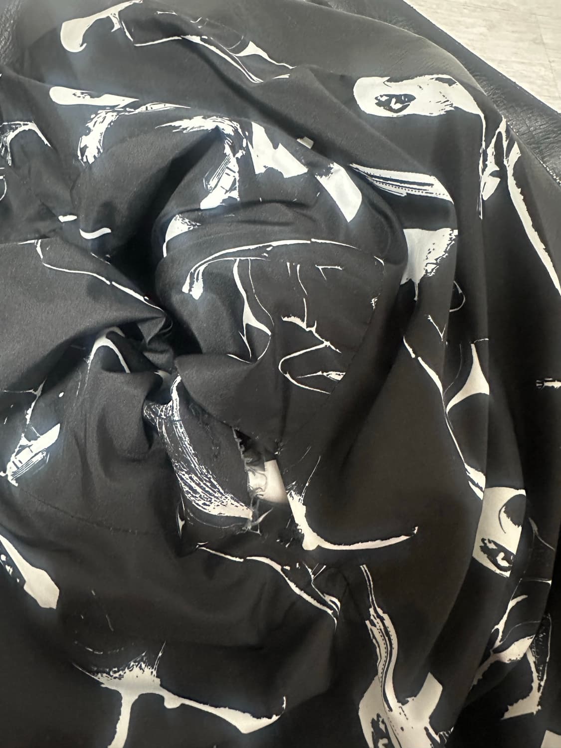 떠그클럽 패딩 1 블랙 상품이미지4