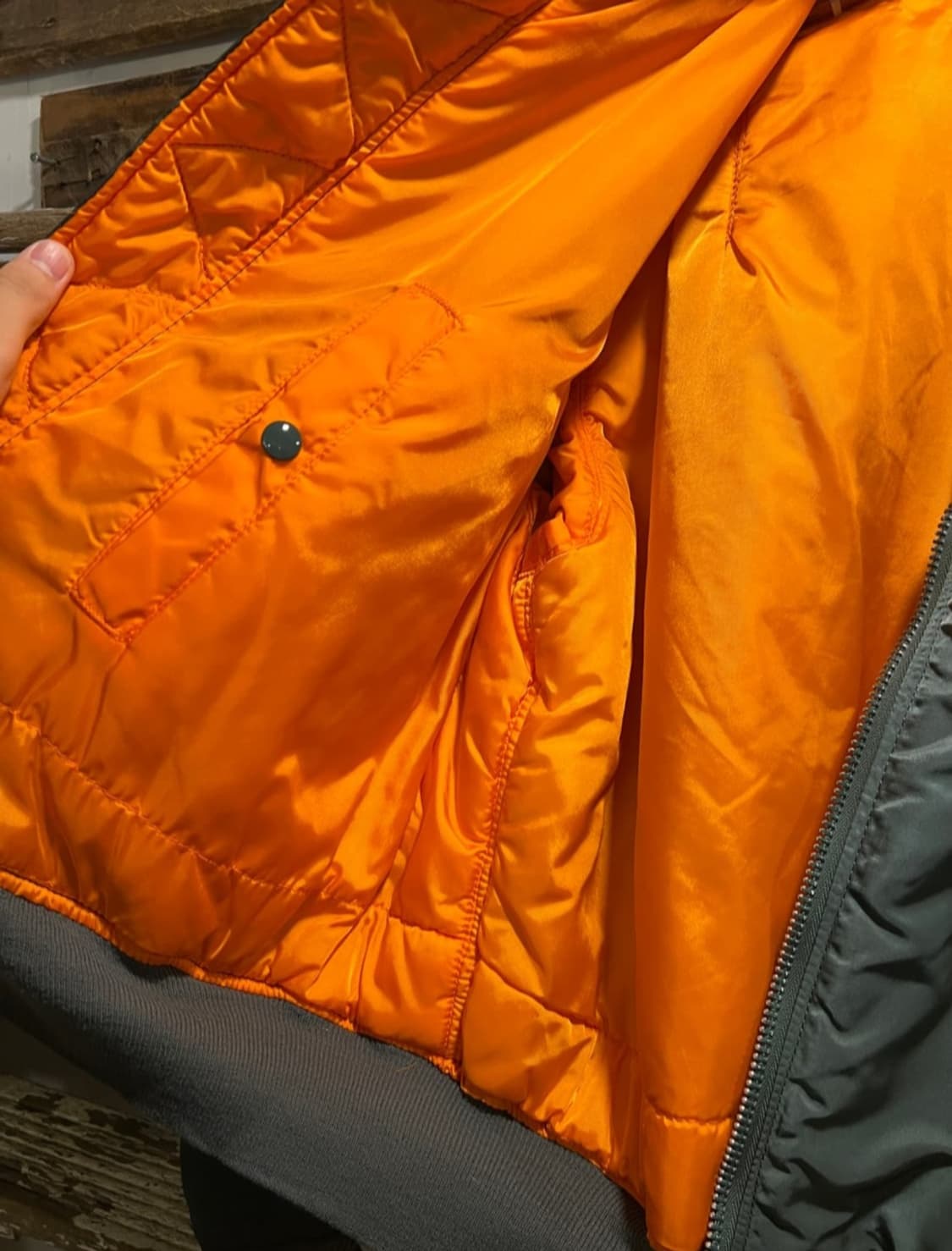 알파인더스트리 made in USA MA-1 항공 점퍼 상품이미지6