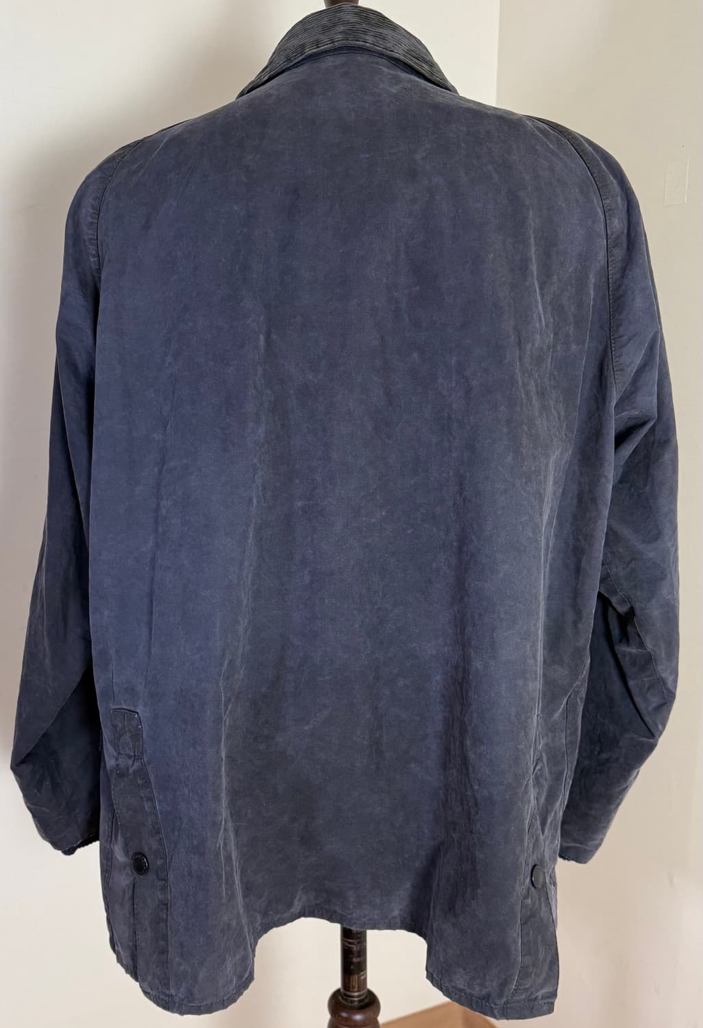 Barbour Bedale 왁스 자켓 네이비 C40 Made in Eng 상품이미지7