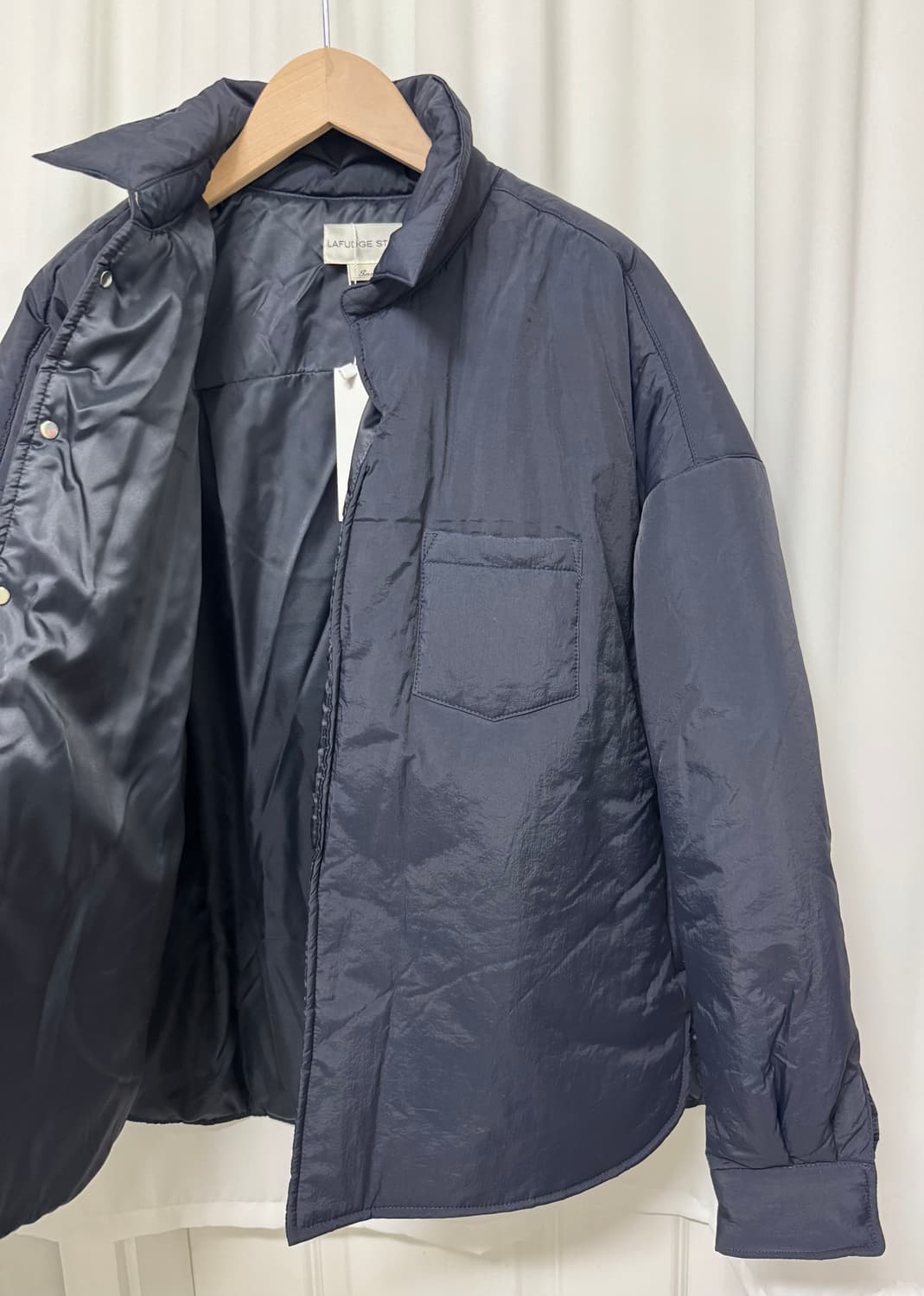 [새상품] 라퍼지스토어 오버핏 패딩 셔츠 상품이미지5