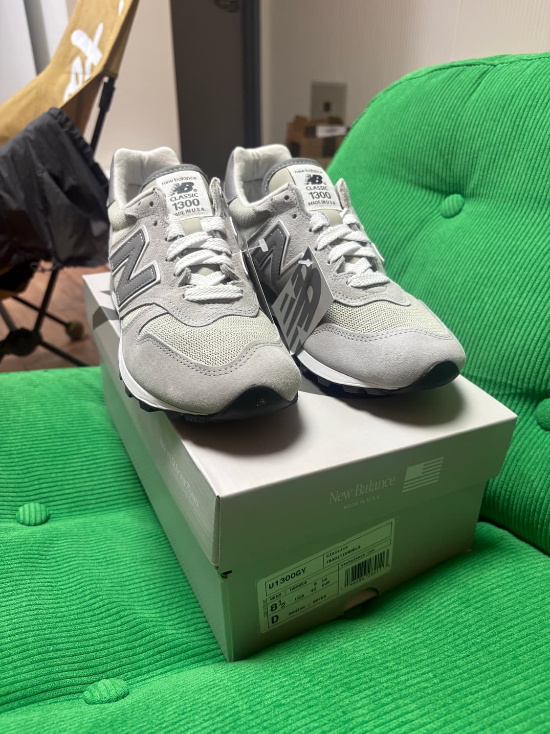 [265] 뉴발란스 MADE IN USA 1300 그레이 상품이미지3