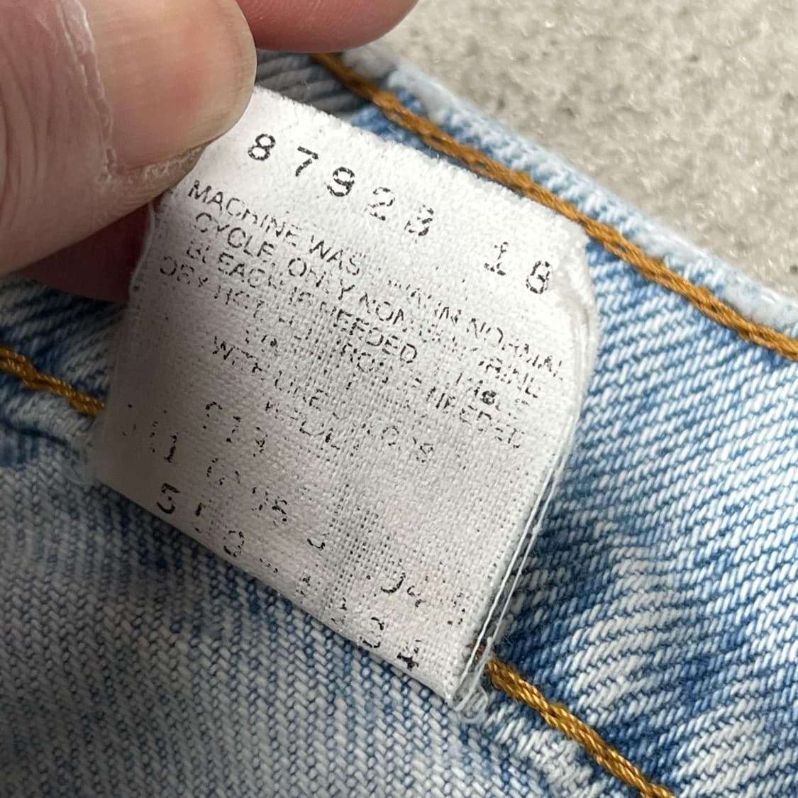 usa 리바이스 550 데님팬츠 s10090 상품이미지8